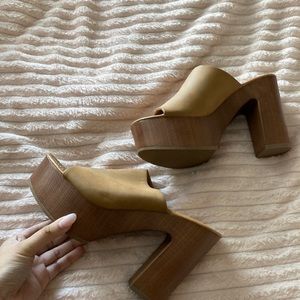 Tan heels